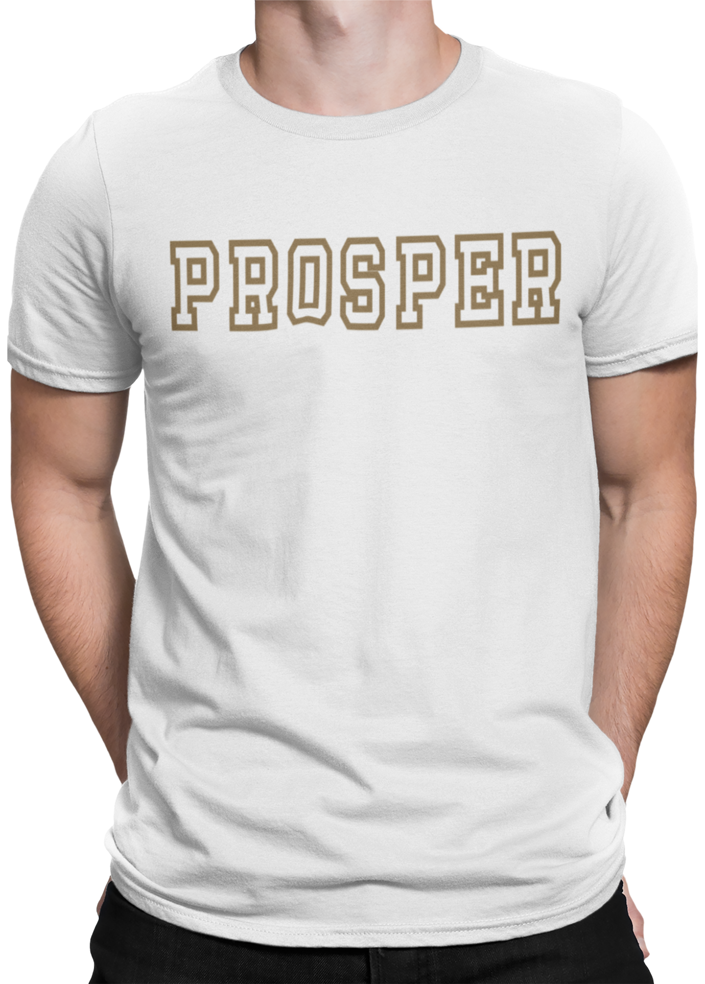 The PROSPER in all things cotton tee.