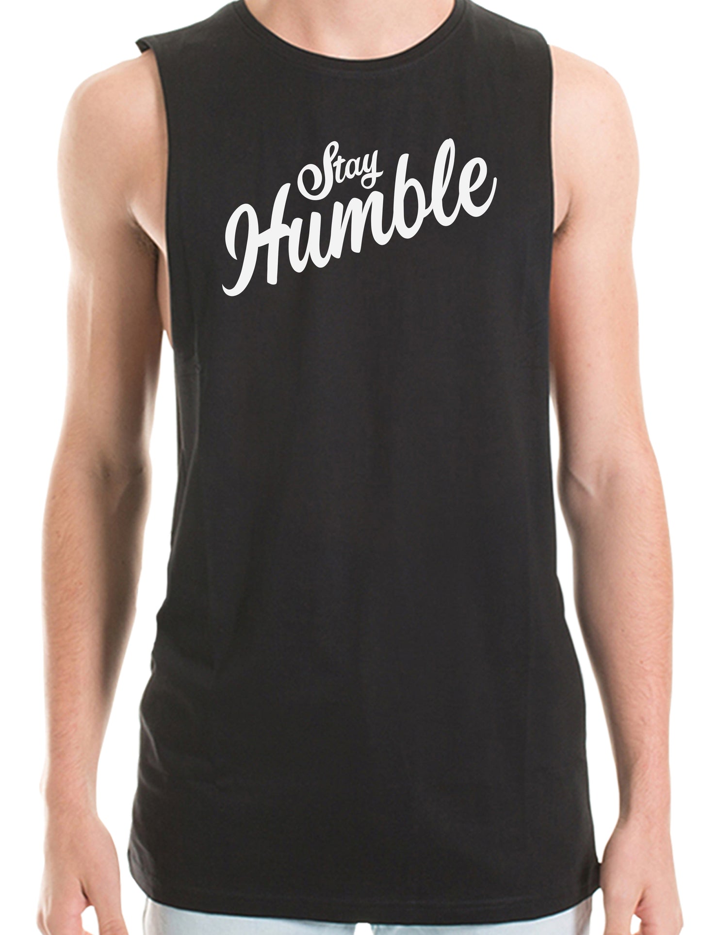 The Stay Humble muscle top