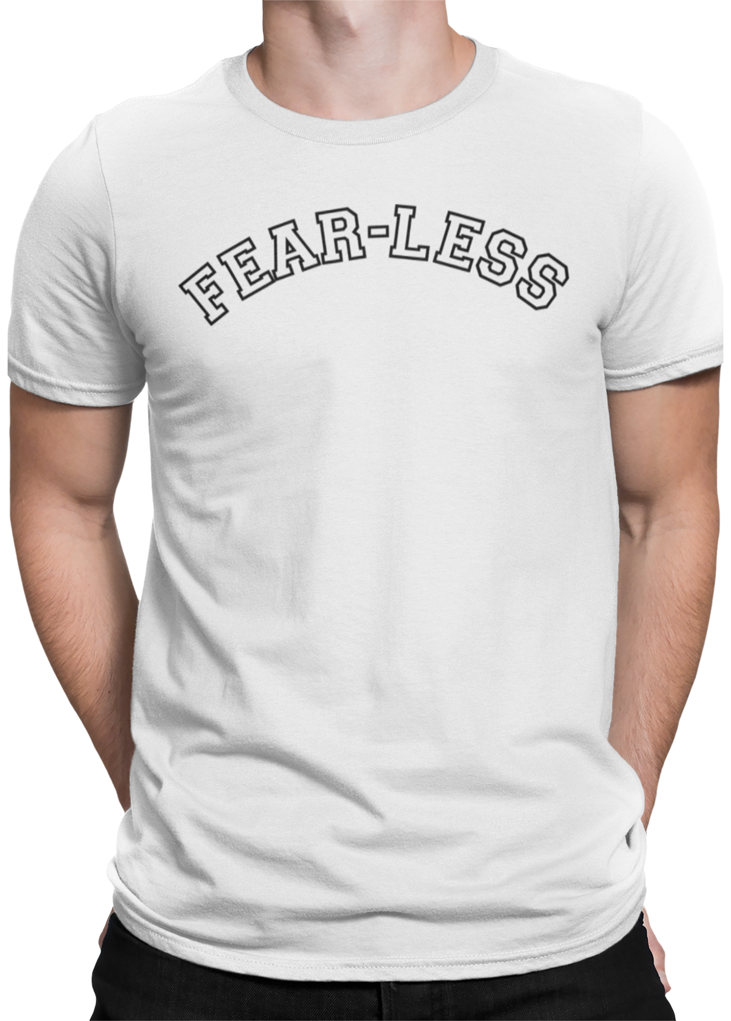 The Fear Less cotton tee