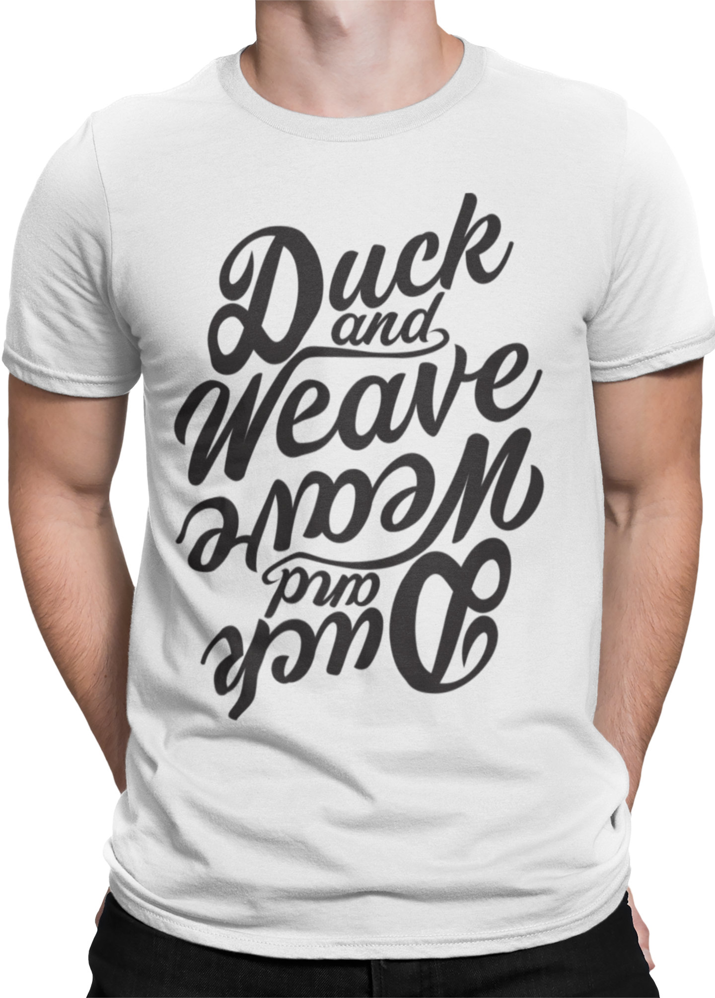 The Duck and Weave cotton tee