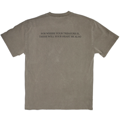 The M621 Heavy tee - Faded Grey