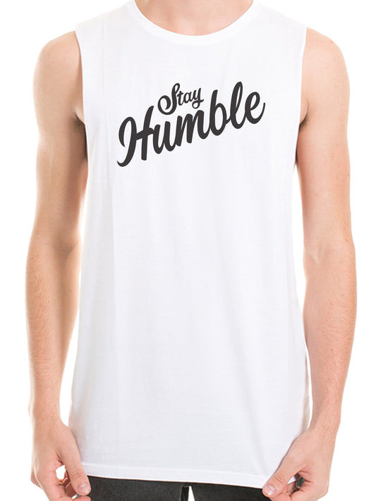 The Stay Humble muscle top